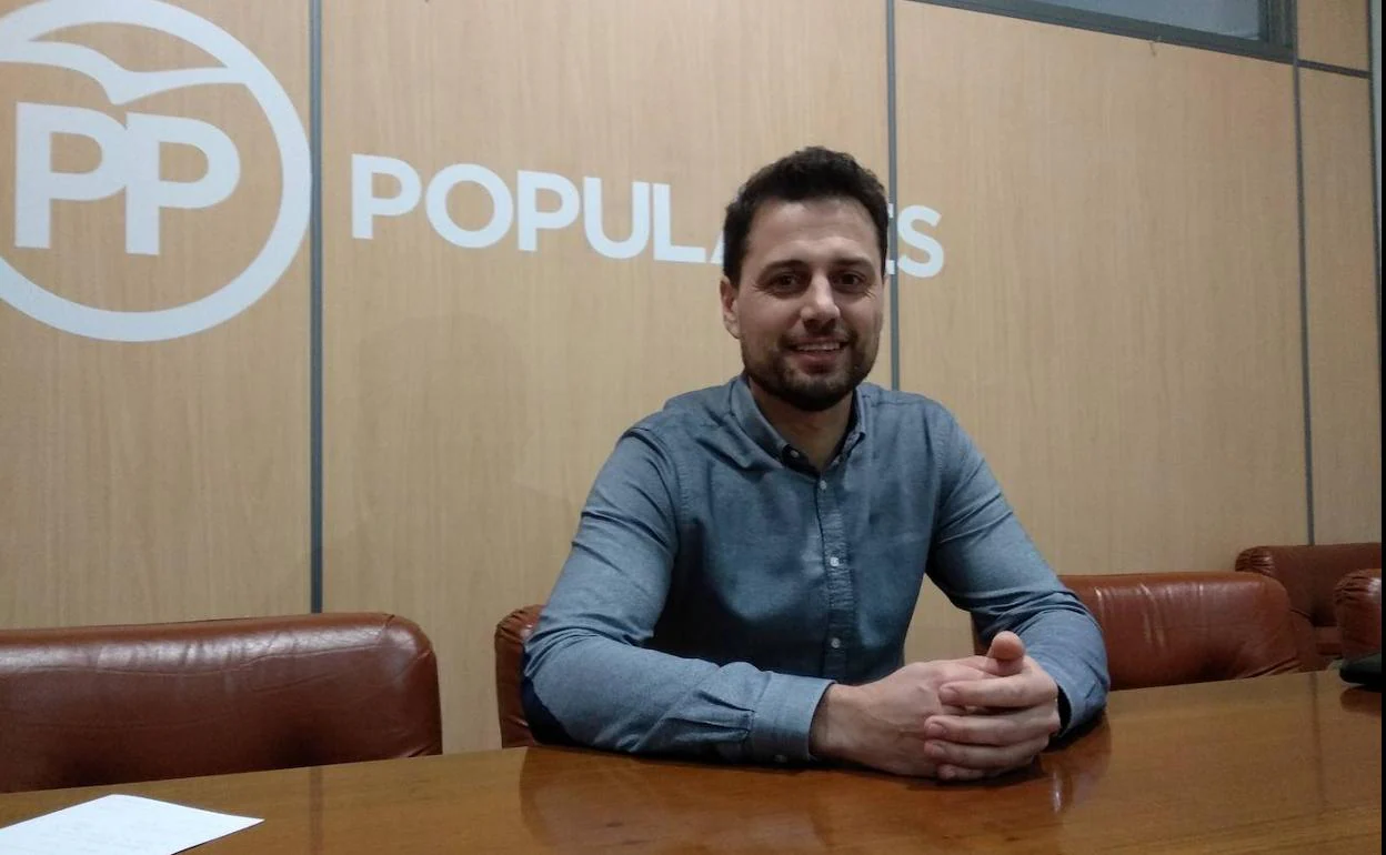 El portavoz municipal del PP de Fabero, Andrés Pérez Marote.