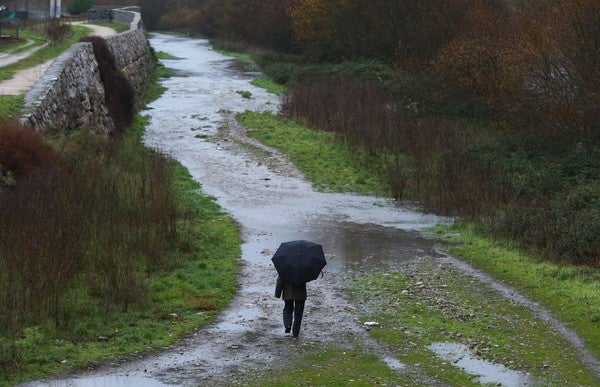 Fotos: Temporal de lluvia en el Bierzo