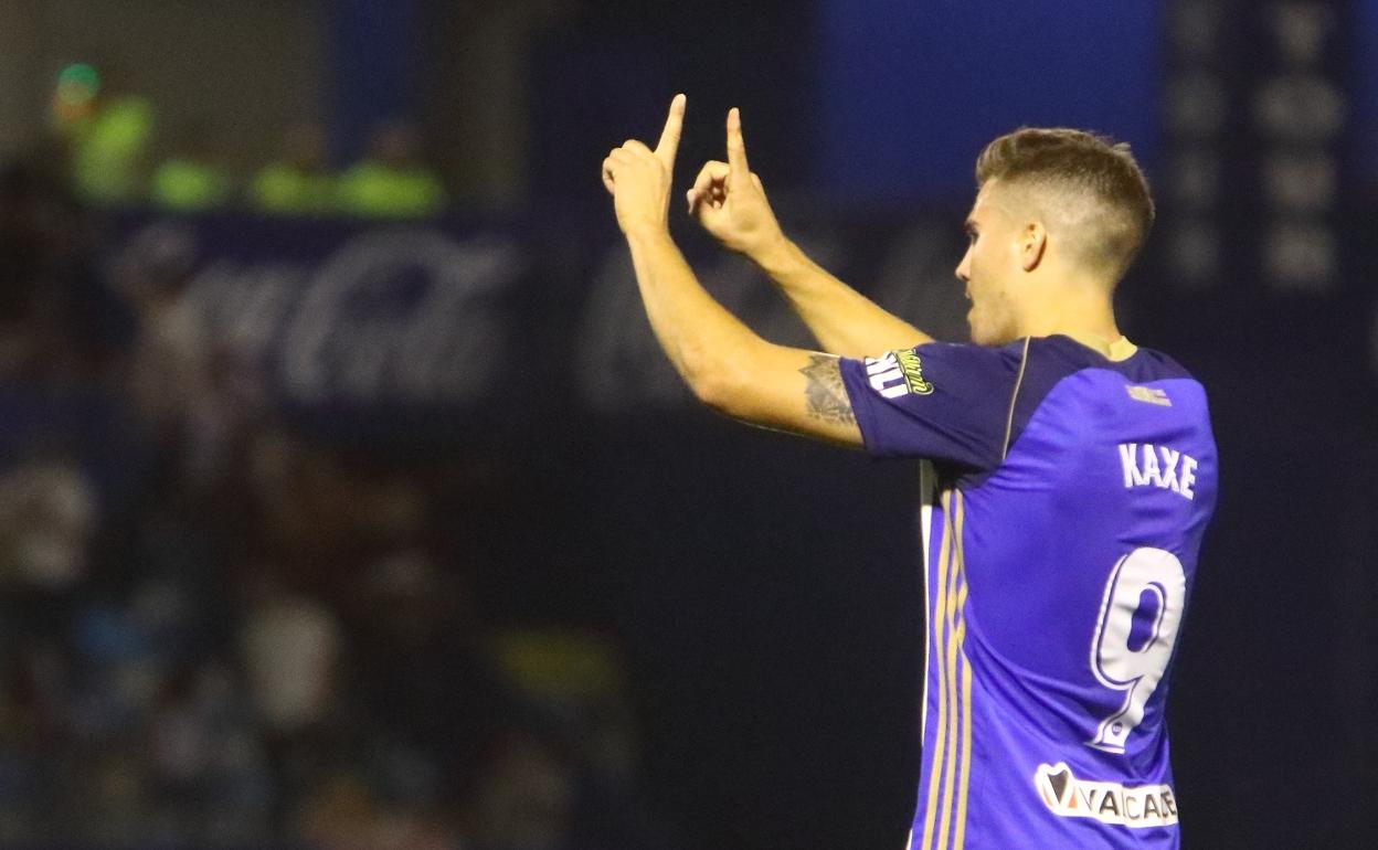 Kaxe, segundo máximo realizador de la Ponferradina.