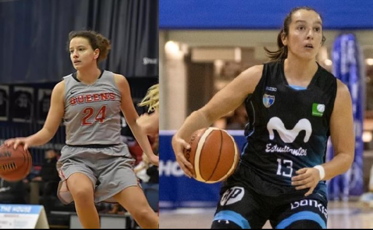 Laura Marcos y Marina Ramón.