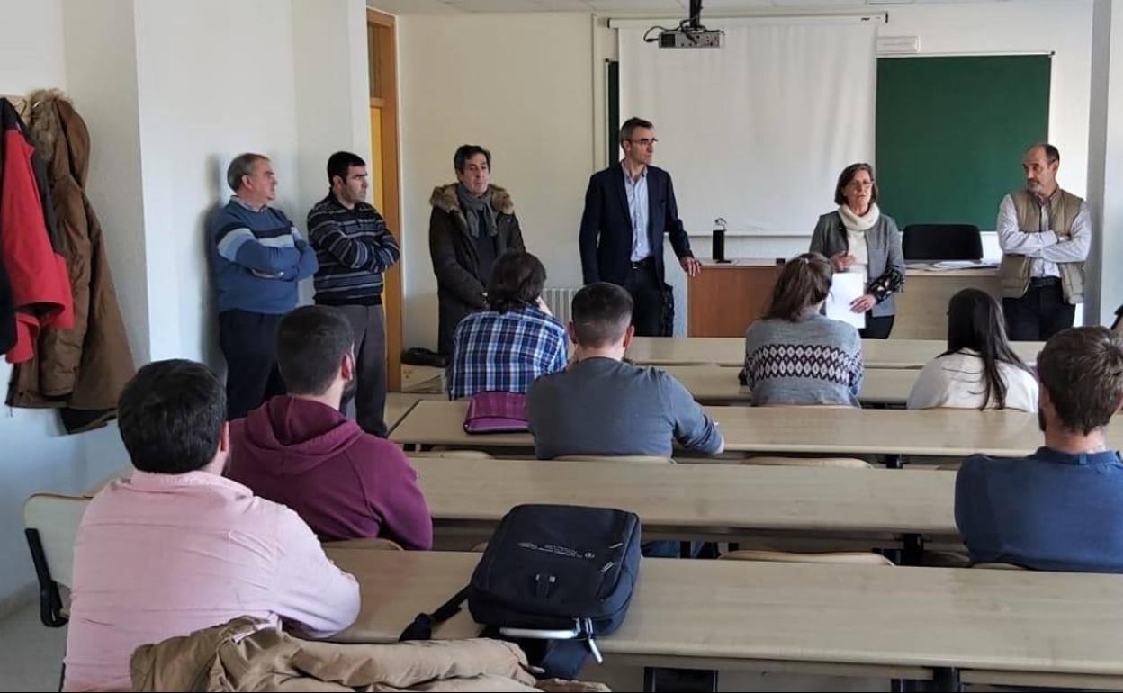 Inauguración de la segunda edición del máster en Viticultura y Enología de la ULE en el Campus del Bierzo.
