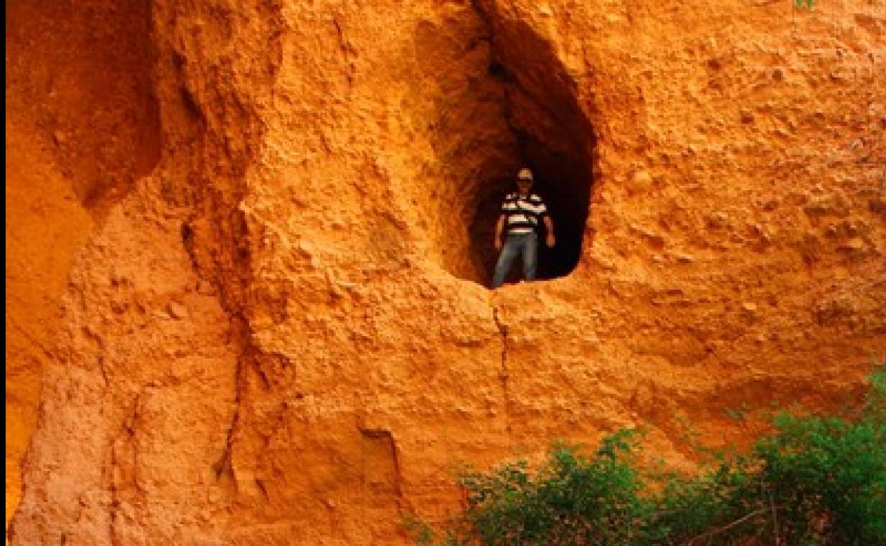 Turistas en Las Médulas. 