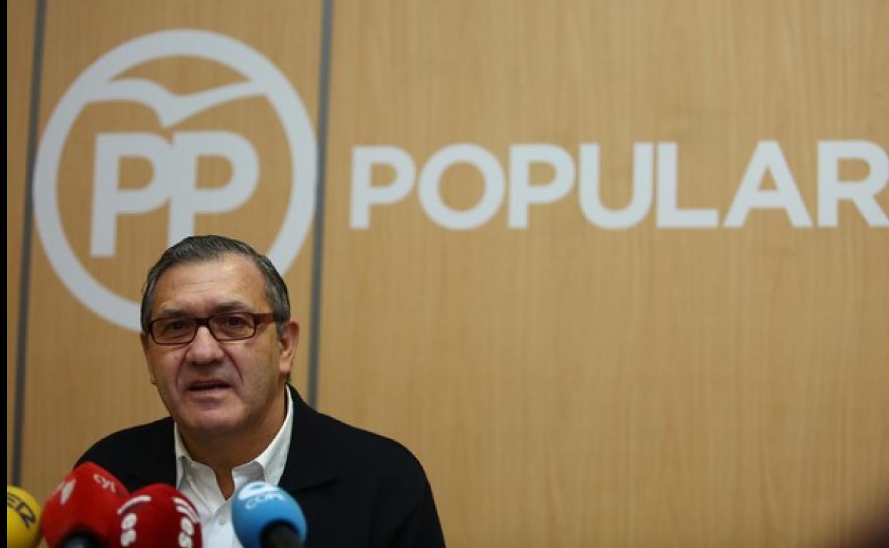 El portavoz municipal del PP, Adolfo Canedo.