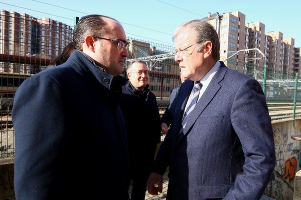 Fotos: Reunión de los portavoces del PP en León y Ponferrada