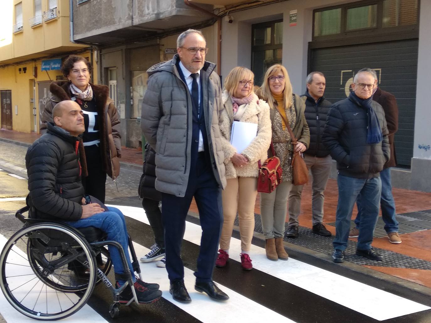 Fotos: Inauguración de las obras del Plan de Accesibilidad en el barrio del Temple de Ponferrada