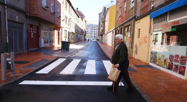 Fotos: Inauguración de las obras del Plan de Accesibilidad en el barrio del Temple de Ponferrada
