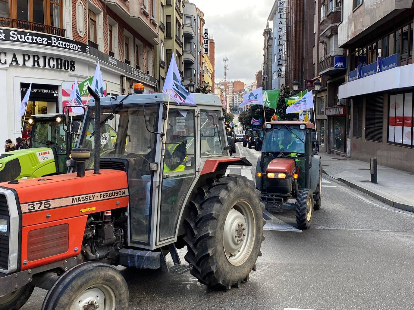 Fotos: Los agricultores bercianos salen a la calle en defensa de un «campo valiente»