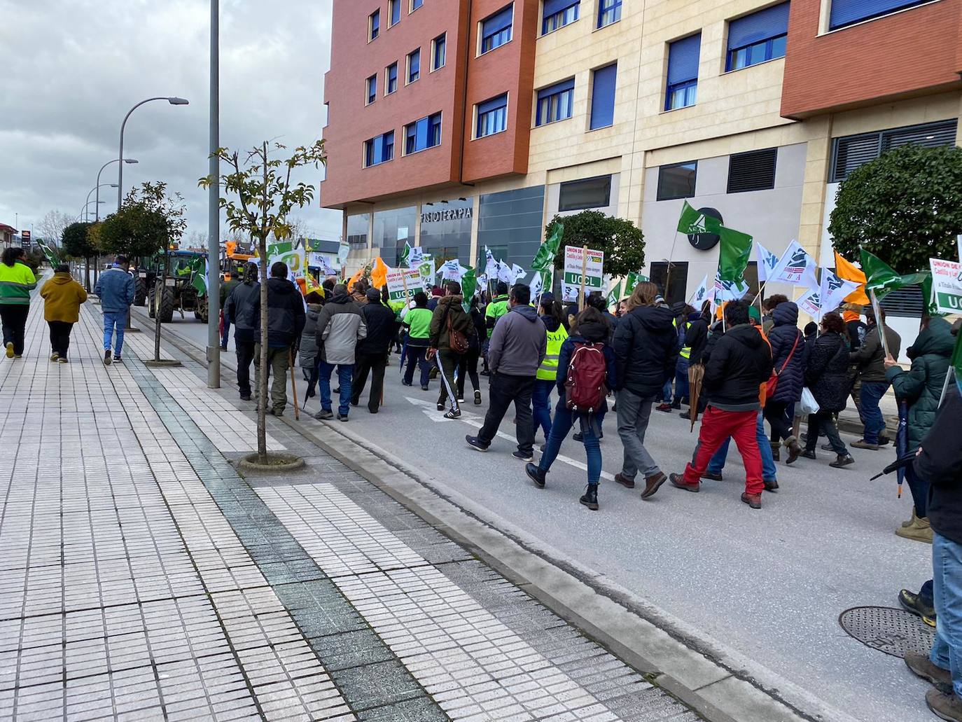 Fotos: Tractorada histórica en Ponferrada