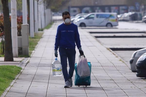 Fotos: Ponferrada vive el sexto día de confinamiento por el coronavirus Covid-19