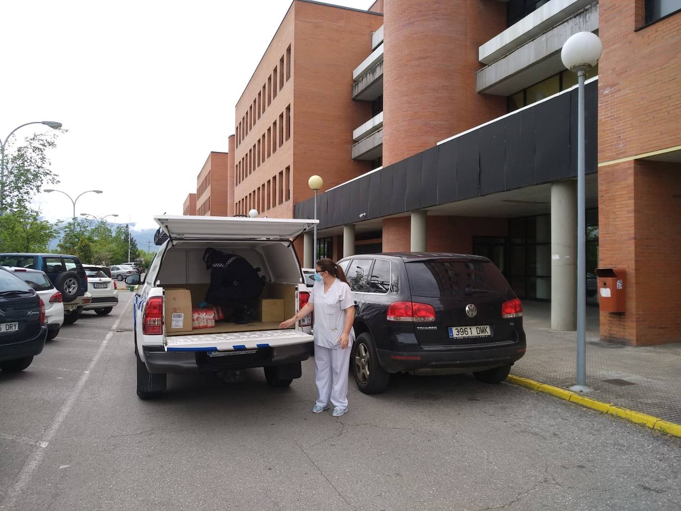 Fotos: Recogida de alimentos de la Policía Municipal de Ponferrada