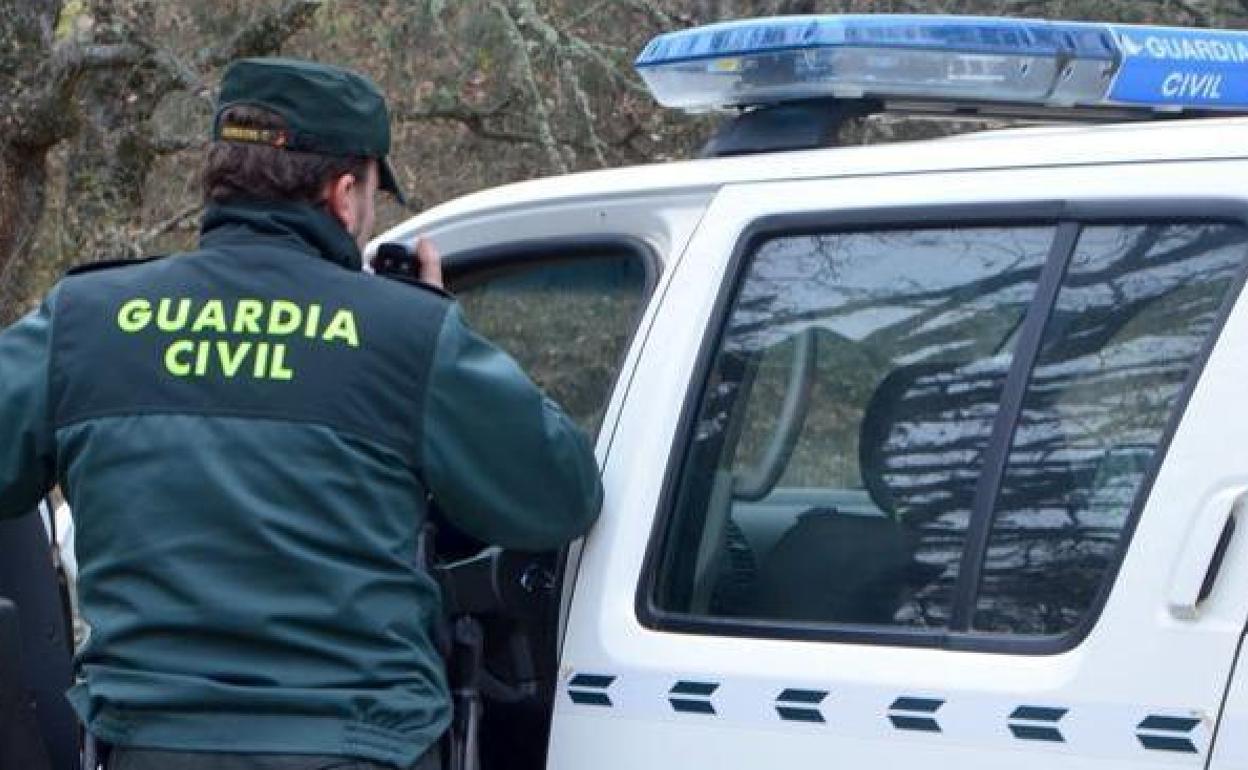 Patrulla de la Guardia Civil. 