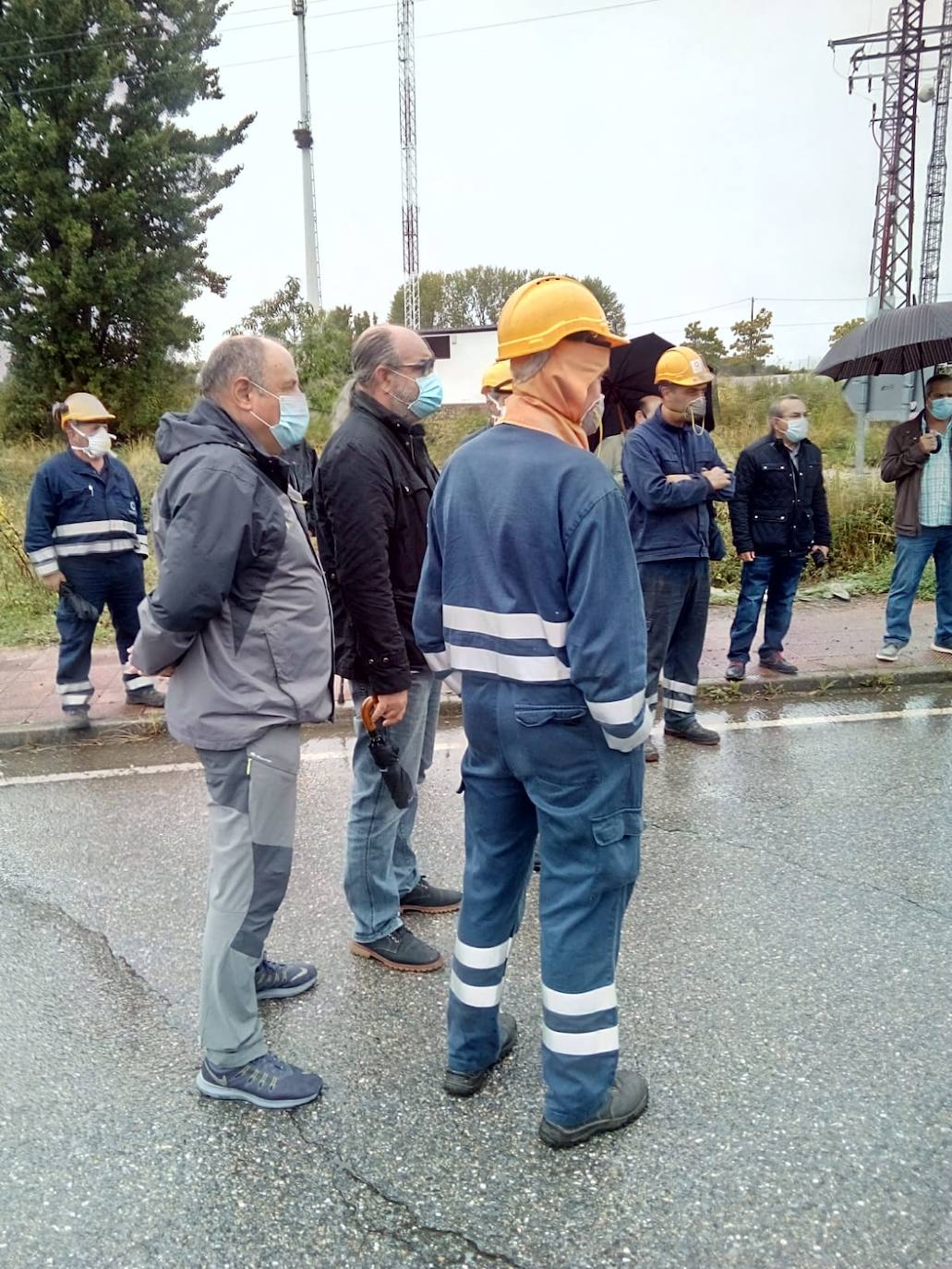 Fotos: Concentración de los trabajadores de Nervion