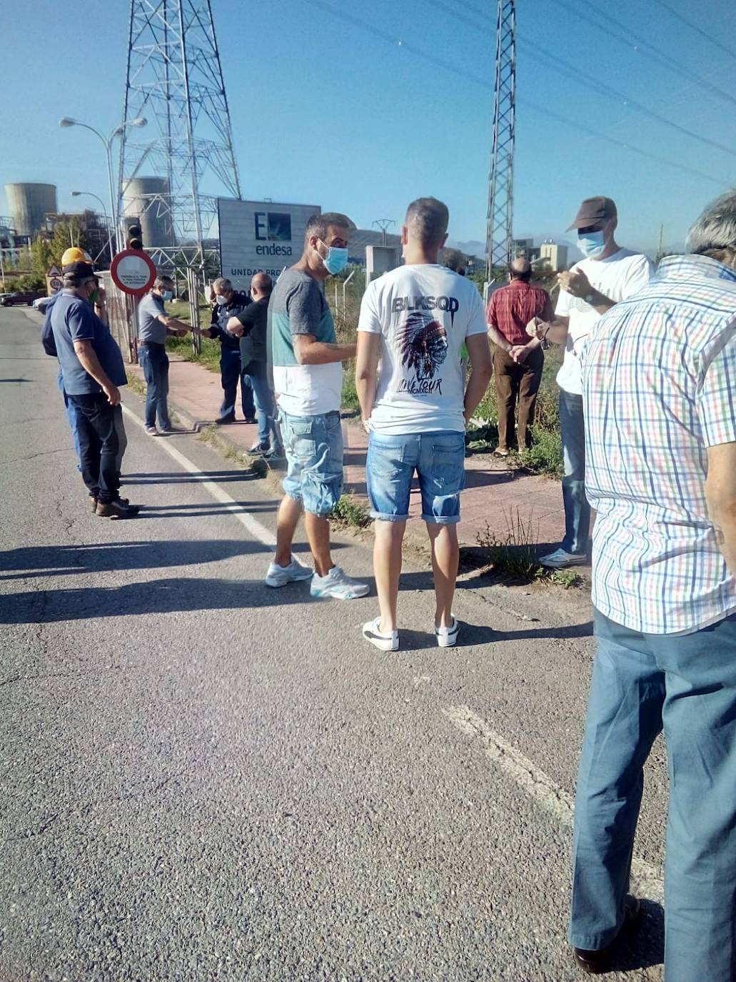 Fotos: Concentración de los trabajadores de Nervion