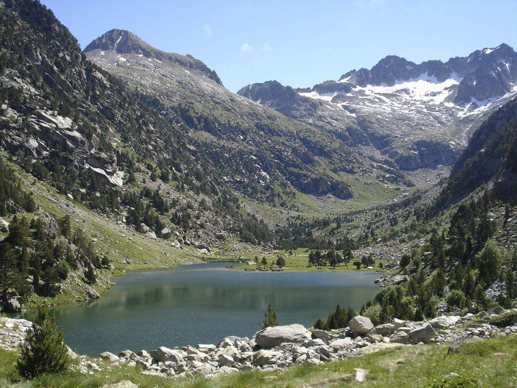 Parque Nacional de Aigüestortes y Estany de Sant Maurici, Lleida.