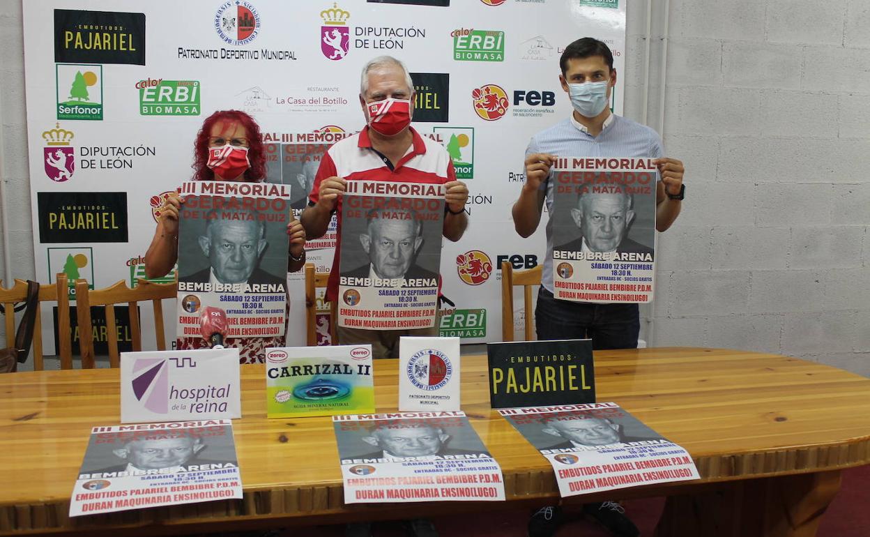 Presentación del III Memorial Gerardo de la Mata Ruiz en Bembibre.