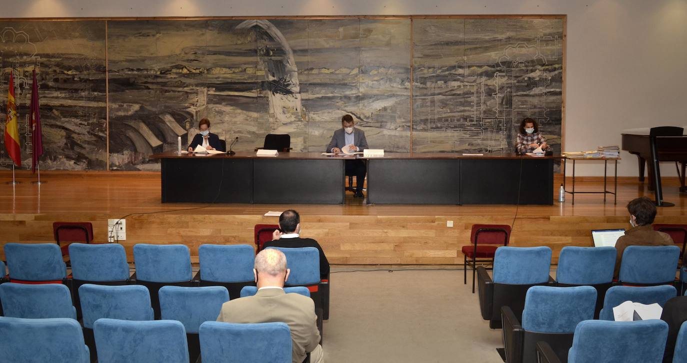 Imagen de la comisión de Patrimonio de este martes.