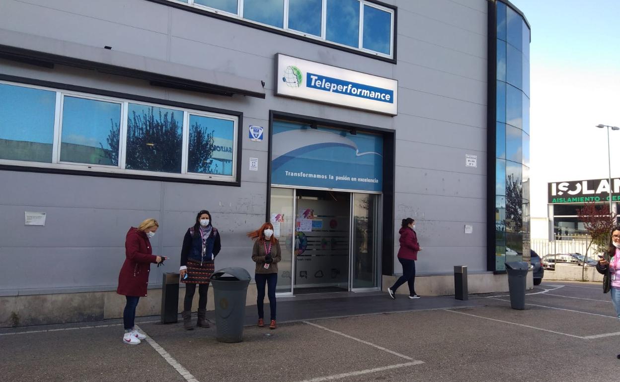 Call center de Teleperformance en Ponferrada.