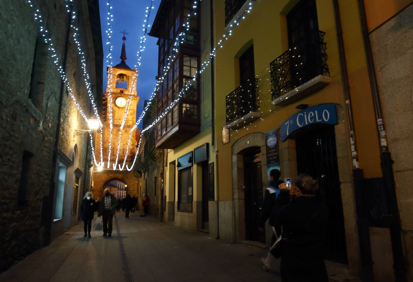 Fotos: Iluminación navideña en Ponferrada