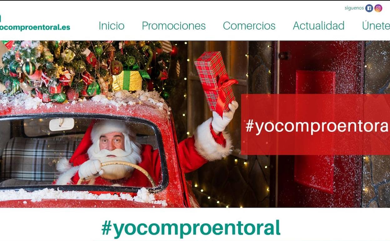 Imagen de la plataforma creada por el Ayuntamiento.