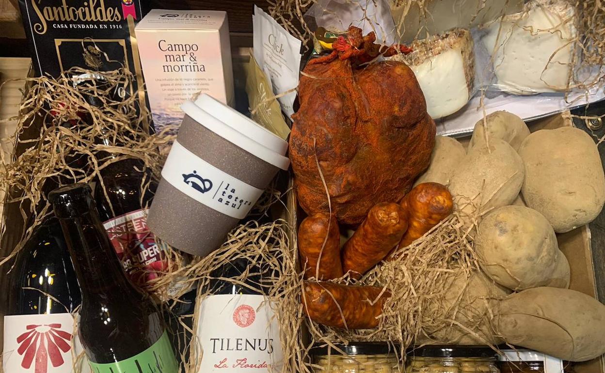 Packs de productos del Bierzo.