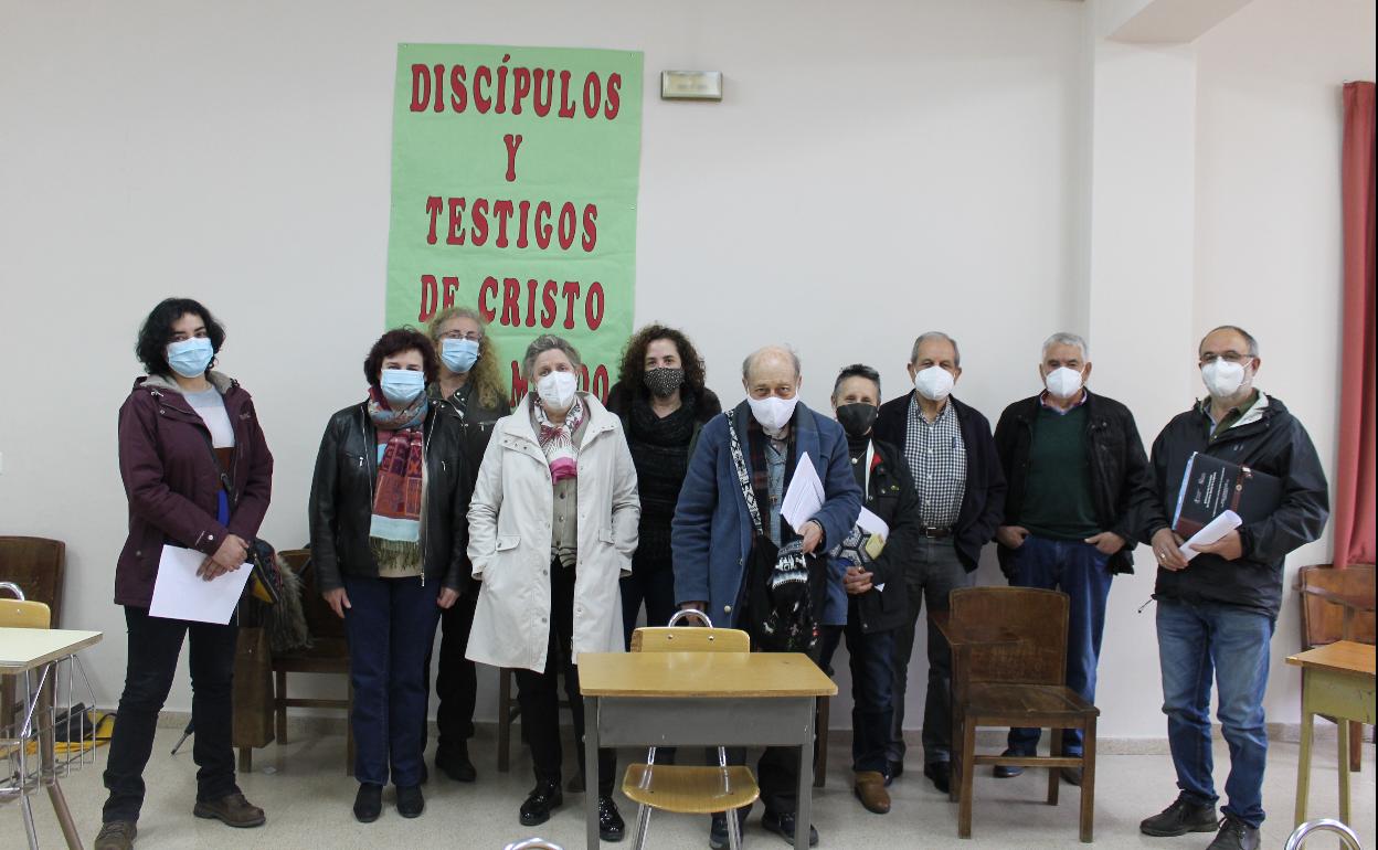 Equipo de Cáritas del Boeza.