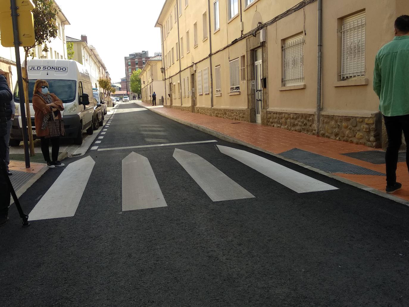 Fotos: Ponferrada invierte 510.000 euros en mejorar la accesibilidad en cinco calles en el barrio del Temple