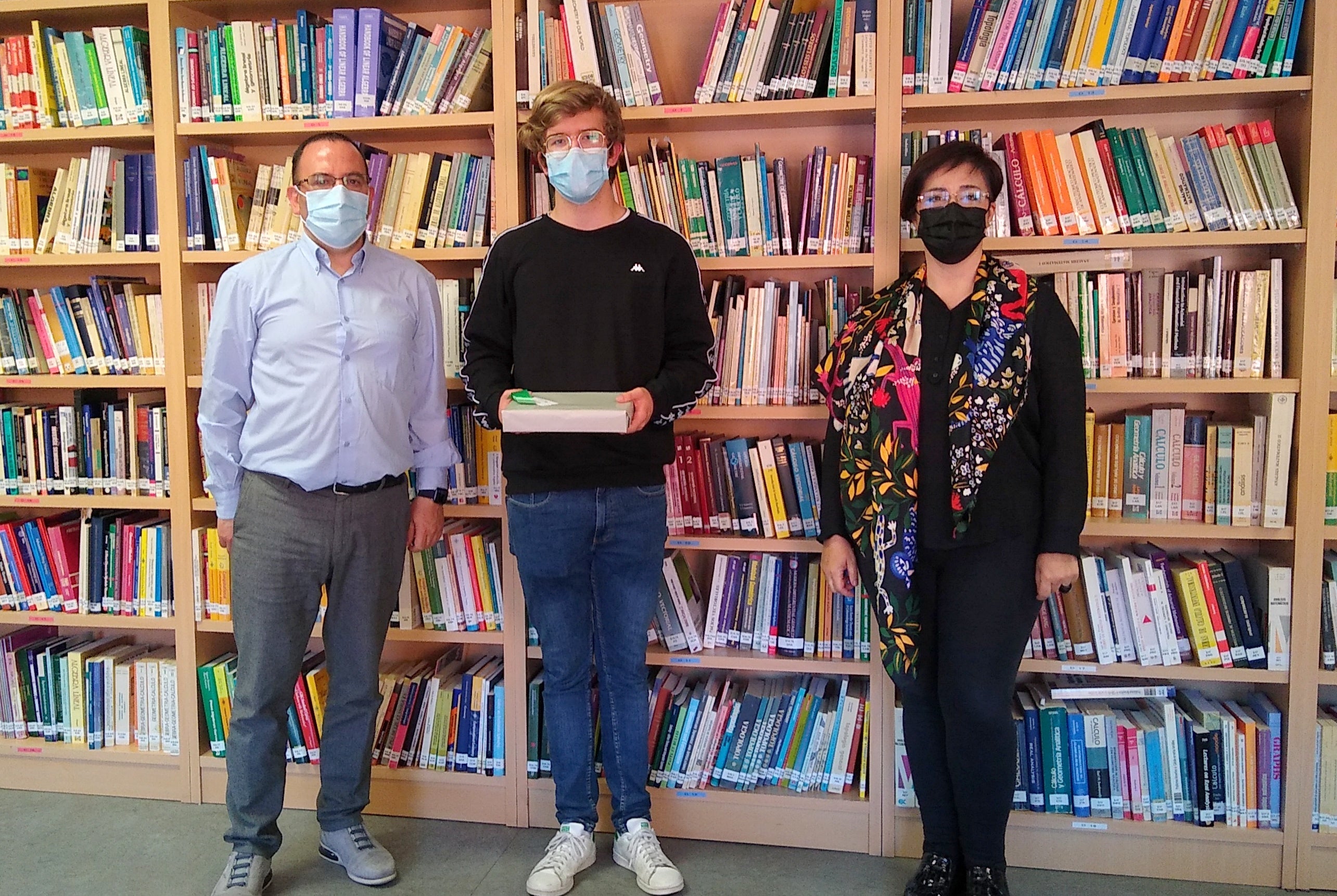 Javier Gómez, Javier Castro y Nuria G. Rabanal.