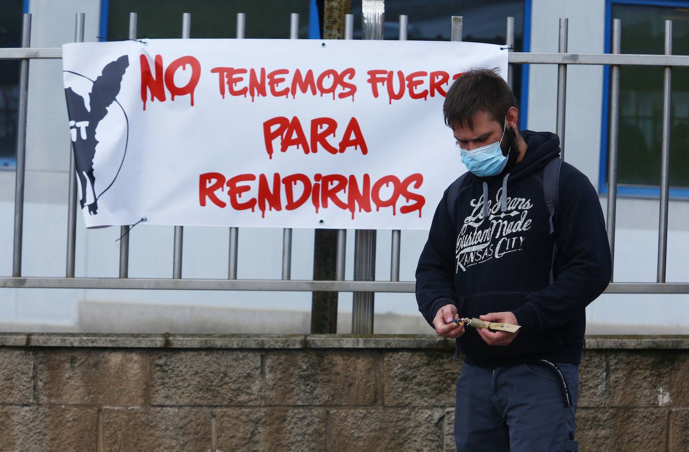 Fotos: Concentración en Roldán
