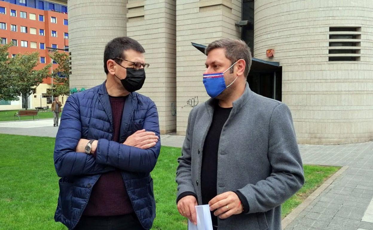 Los consejeros de CB, Gabriel Folgado e Iván Alonso.