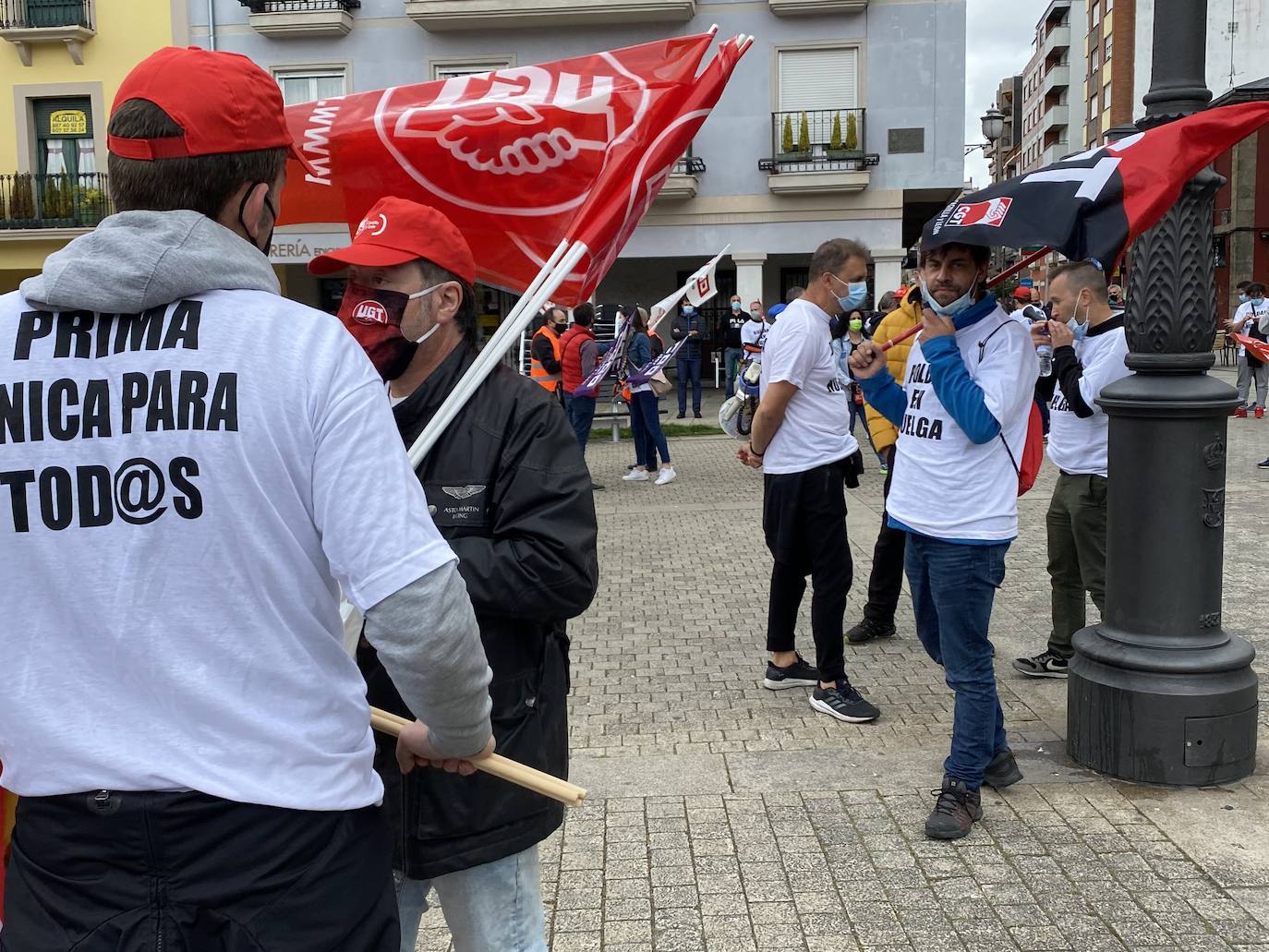 Fotos: Manifestación de los trabajadores de Roldán