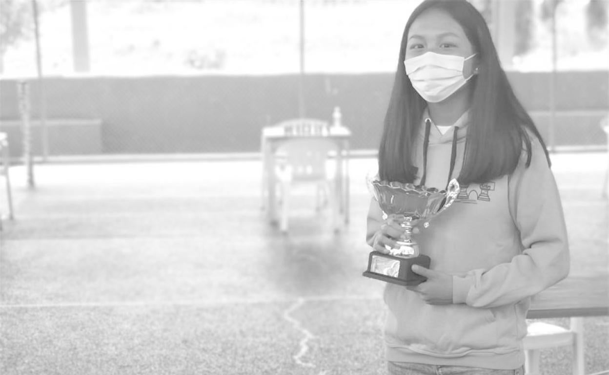 La berciana Carmen Menéndez se proclama campeona de ajedrez de Castilla y León sub-16