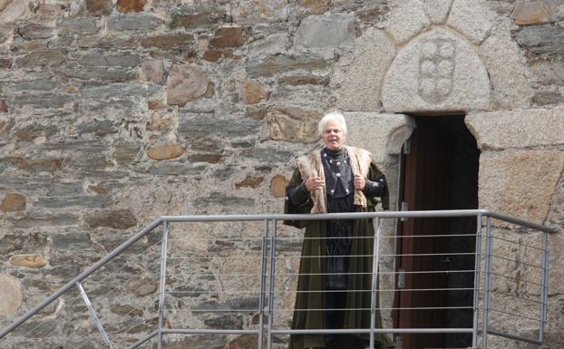 Galería. Un instante de la recreación realizada durante este jueves en el Castillo. 