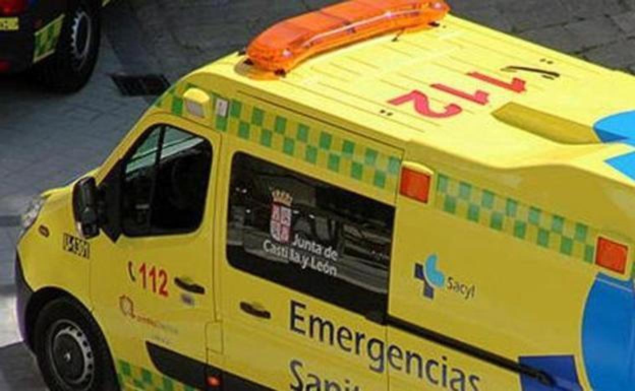 Ambulancia de Sacyl.