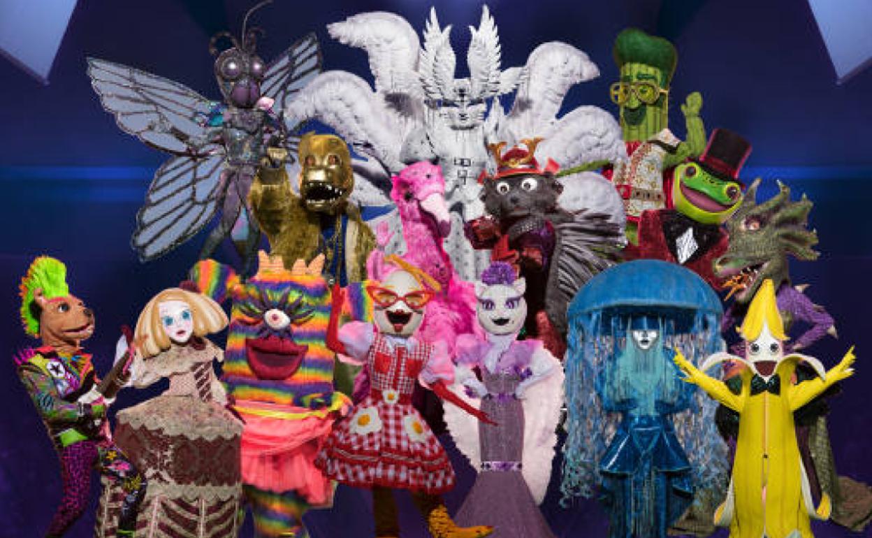 Máscaras y trajes oficiales de 'Mask Singer: adivina quien canta'.