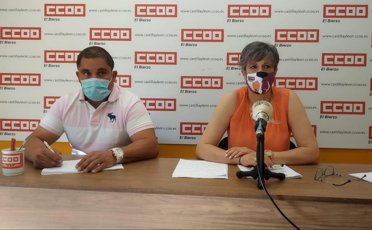 David Rodríguez e Isabel Céspedes.