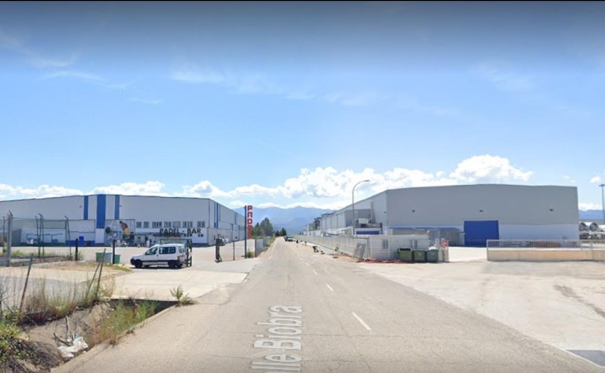 Polígono de La Llanada, en Ponferrada.