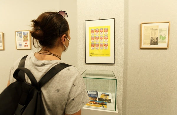 Inaguración de la exposición 'Obsessive Soup' en la Casa de la Cultura de Ponferrada.