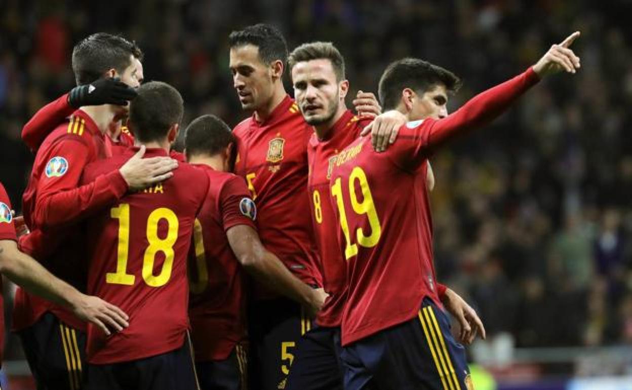 Imagen de archivo de un partido de la Selección.