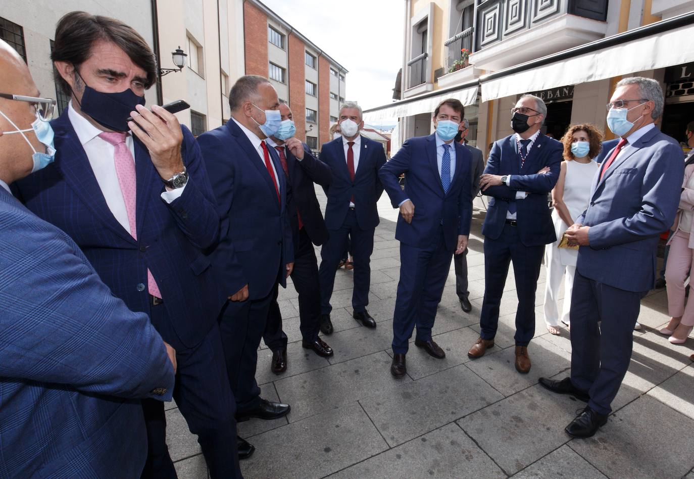 El presidente de la Junta participa en el acto institucional del LXIII Día del Bierzo.