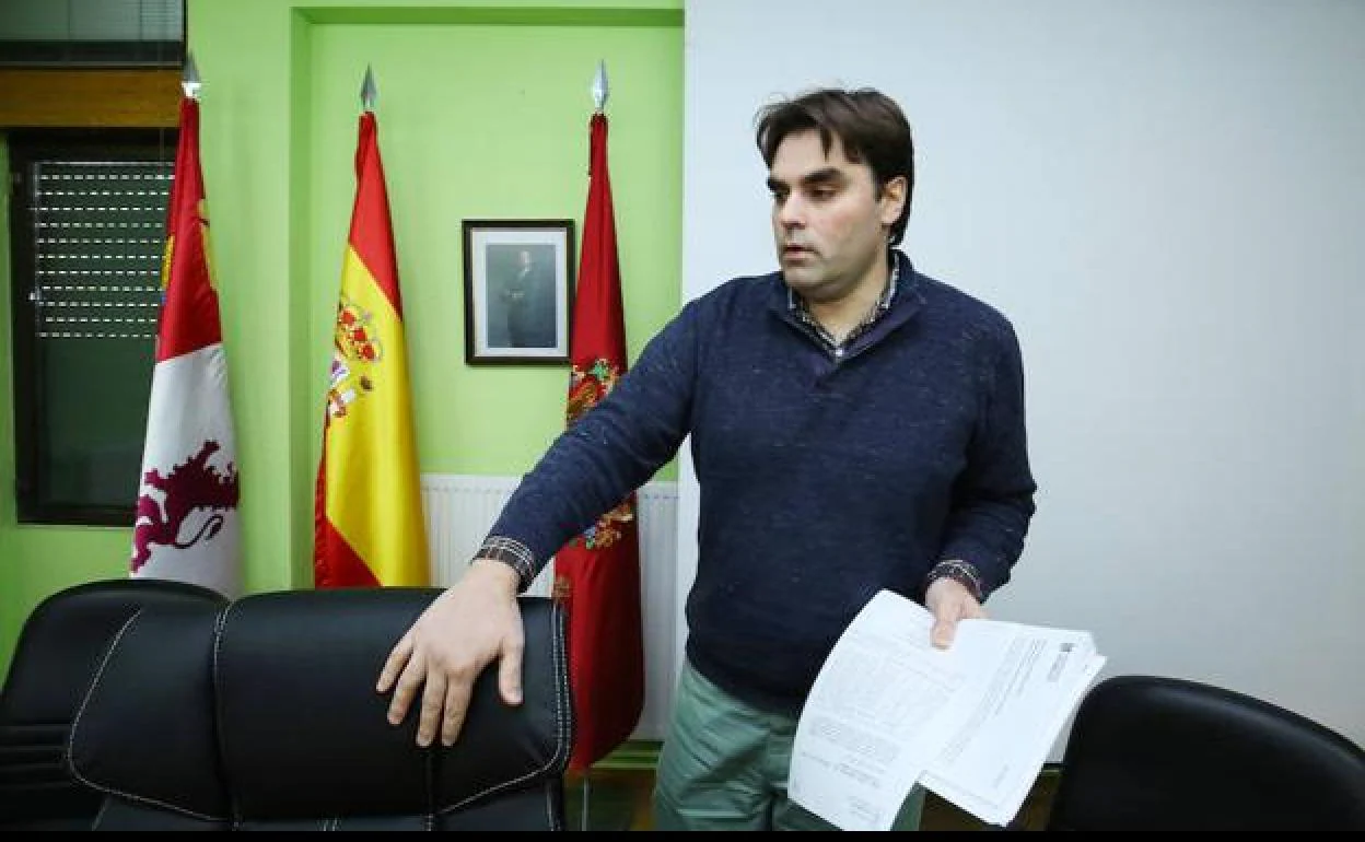 El ex alcalde de Cacabelos, Sergio Álvarez. 