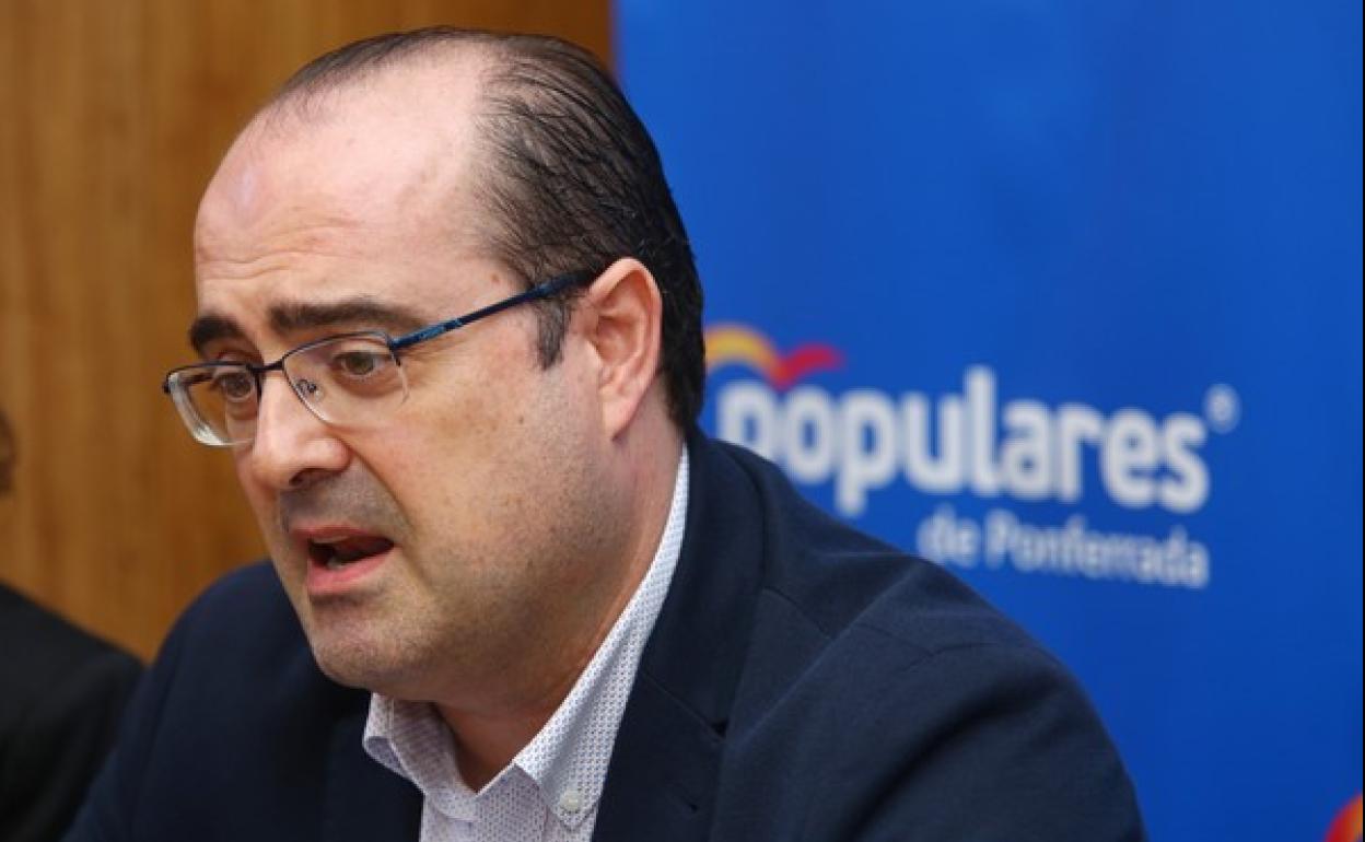 El portavoz municipal del PP, Marco Morala.