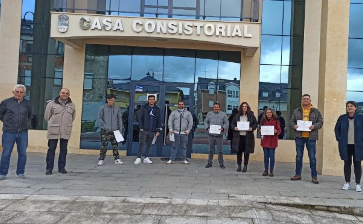 Clausura del programa mixto de formación y empleo Piñera I en Vega de Espinareda.