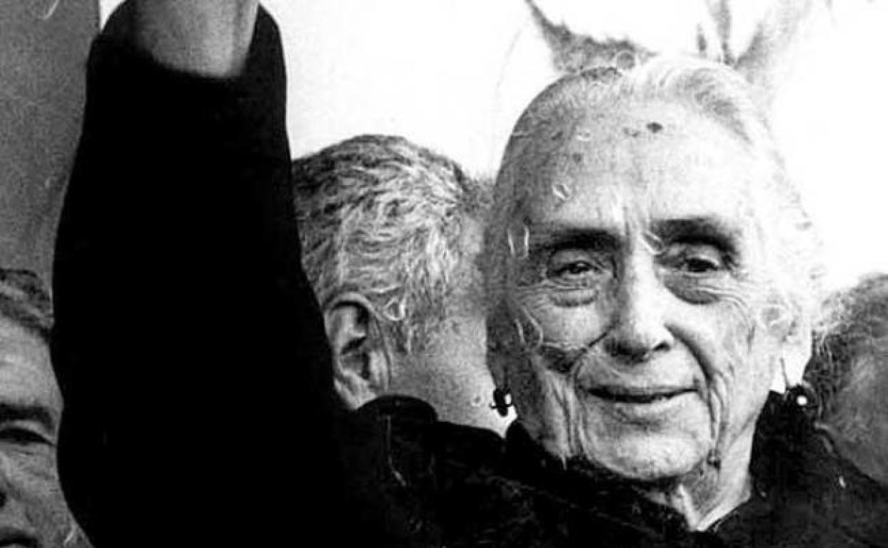 Dolores Ibárruri, 'Pasionaria'.