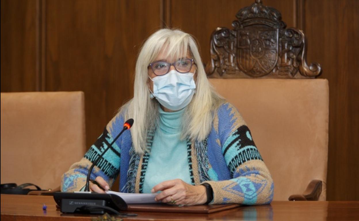 La concejala de Participación Ciudadana de Ponferrada, María Luisa Varela.