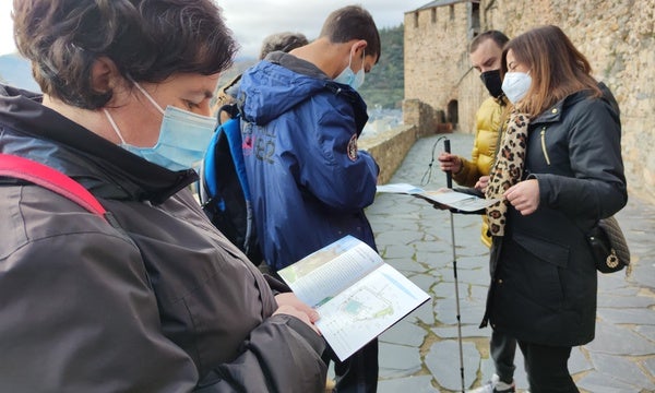 Fotos: Evaluación de la accesibilidad cognitiva del Castillo de los Templarios
