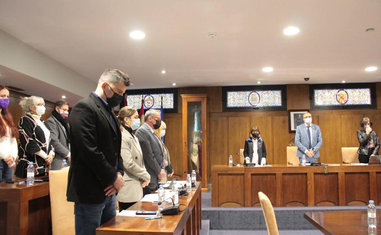 Imagen de un pleno en Ponferrada.