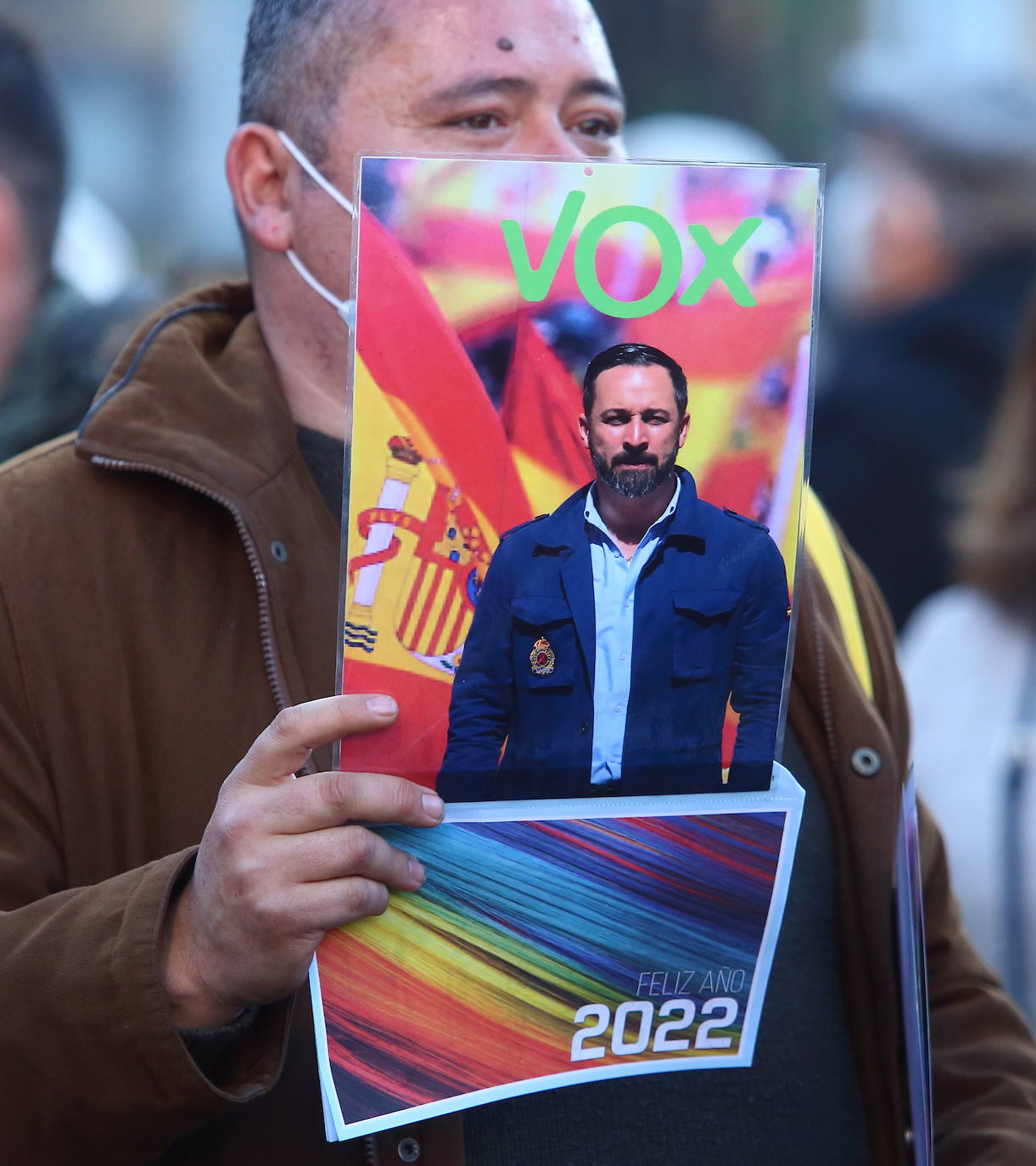 Santiago Abascal en Ponferrada