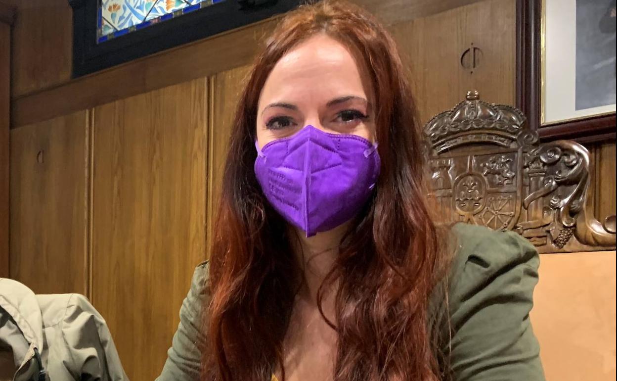 La concejala de Bienestar Social, Infancia e Igualdad, Lorena González.