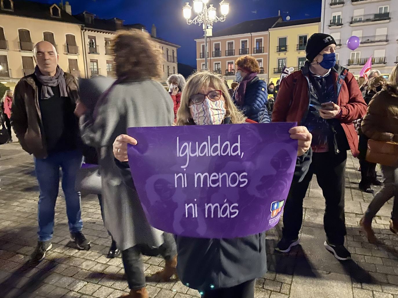 Fotos: Concentración del 8M en Ponferrada