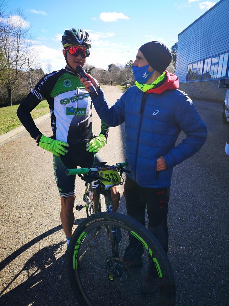 Marcos Morla se ha proclamado vencedor de la primera prueba de la Copa BTT Zamora.